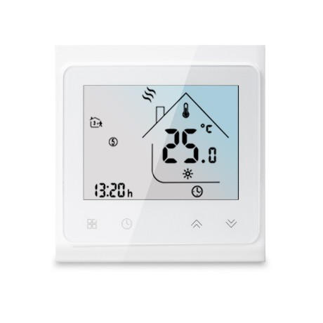 Умный термостат WIFI Ps-Link BHT-002 16А для теплого пола белый
